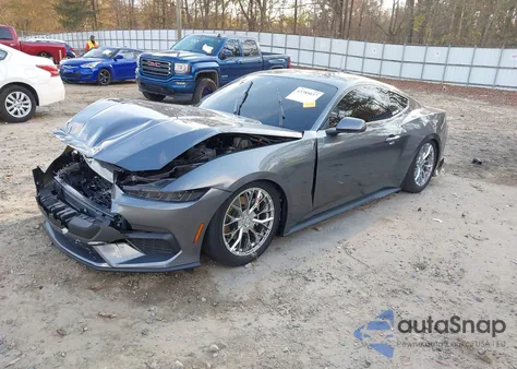 2025 Ford Mustang Ecoboost Fastback из США, поврежденный, VIN 1FA6P8TH7S5120945